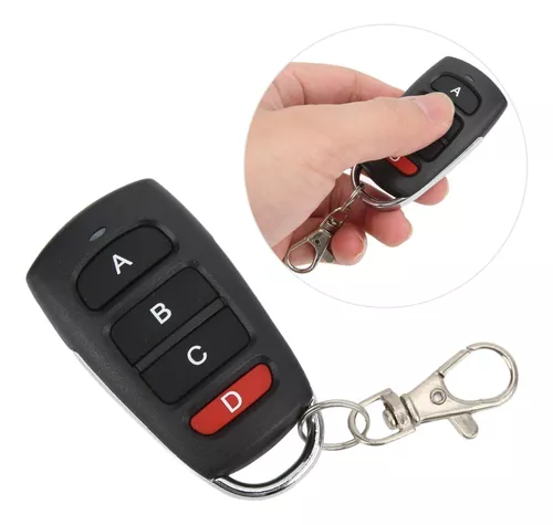 Control remoto programado por MS Automatismos para portones automáticos